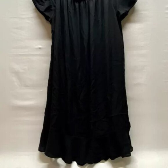Express Mini Dress Women's Large Black Off Shoulder Lightweight Pullover NWOT - Picture 7 of 12